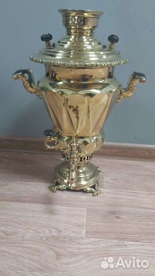 Самовар на дровах угольный