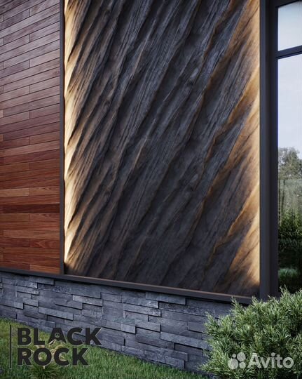 Скальные стеновые панели