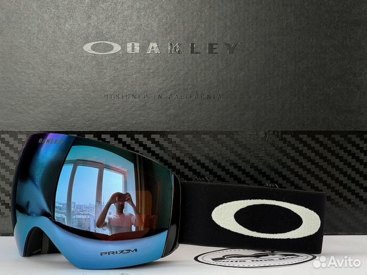 Горнолыжная маска Oakley Flight Deck L /XL 2024