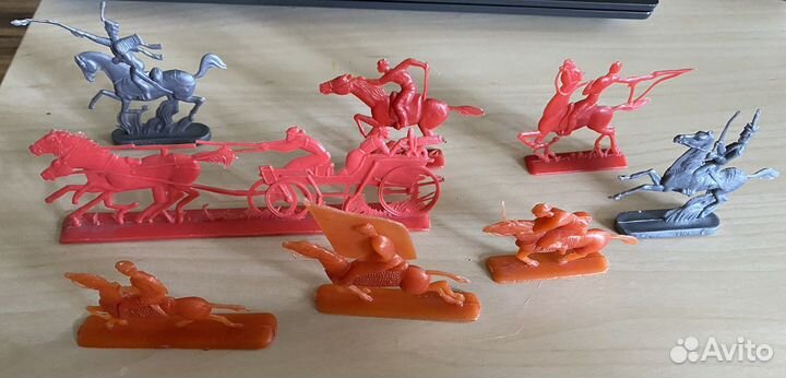 Солдатики пластмассовые СССР конные