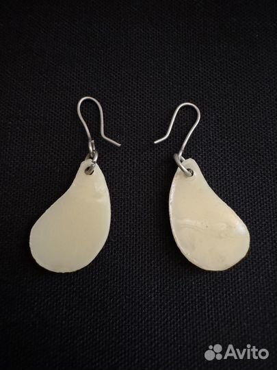 Серьги-капли Винтаж