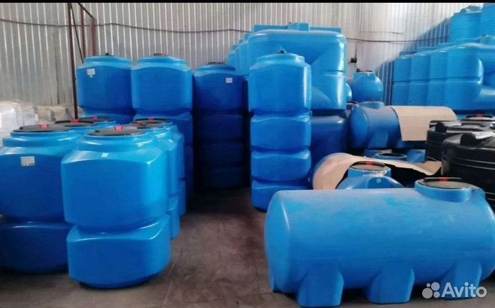 Емкость пластиковая под воду кас жку 1000 до 10000