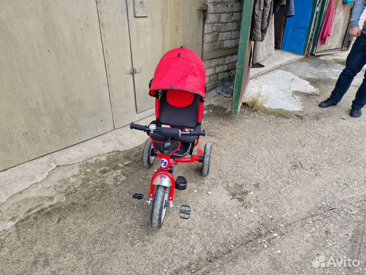 Детский трехколесный велосипед бу