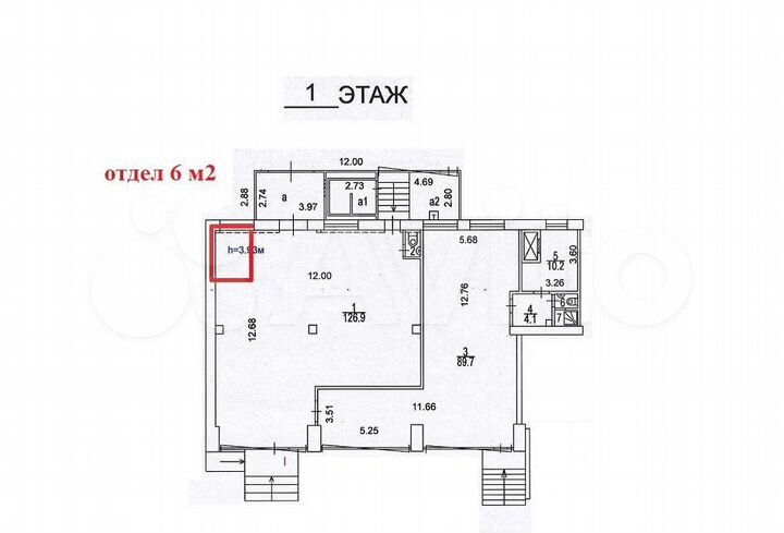 Торговая площадь, 6 м²