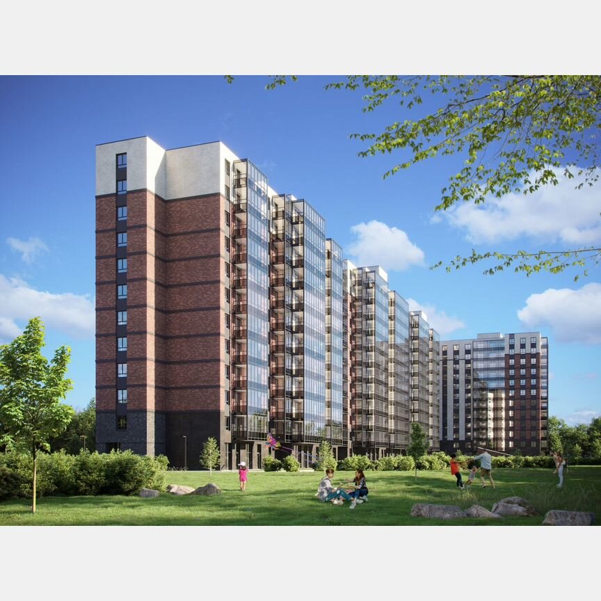 Квартира-студия, 28,6 м², 12/12 эт.