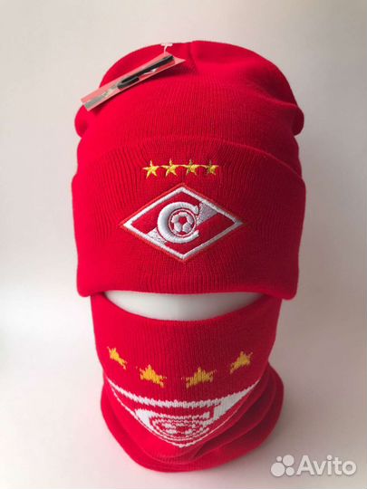 Шапка и снуд Спартак