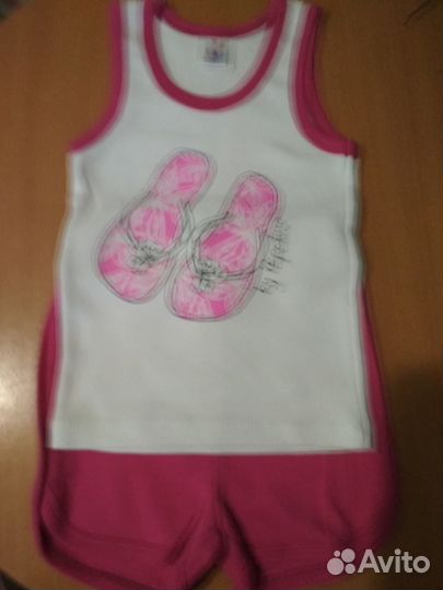 Комплект шорты+майка