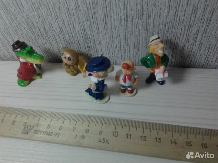 Маленькие фигурки-игрушки трр 