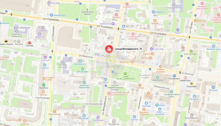 Продается торговая площадь 165 м2 в центре