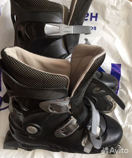 Роликовые коньки 39 размер + защита