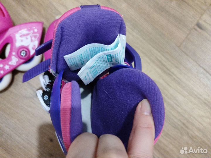 Роликовые коньки детские раздвижные
