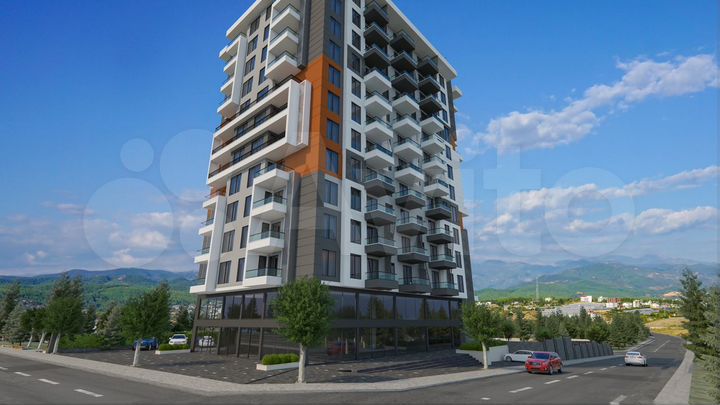 1-к. квартира, 55 м² (Турция)