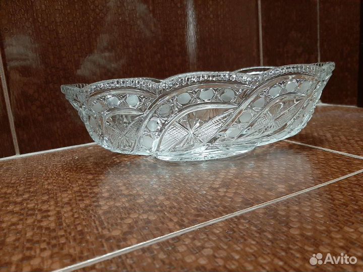 Ваза-ладья, конфетница СССР