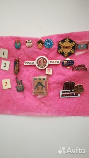 Значки разные