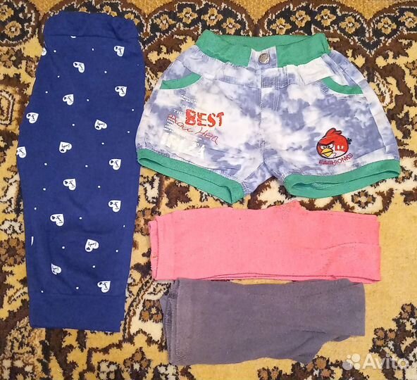 Вещи для девочки пакетом рост 104-110