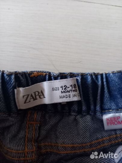 Джинсы zara 80 86