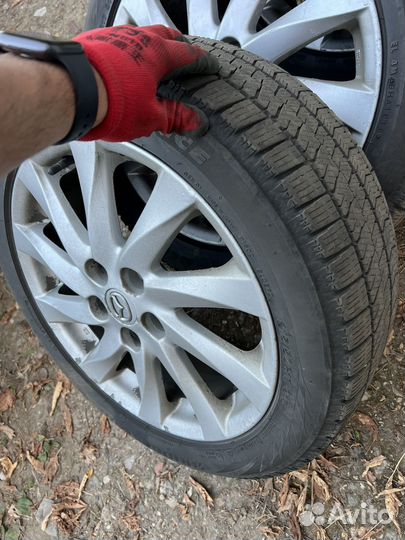 Диски с зимней резиной mazda 215/50 r17