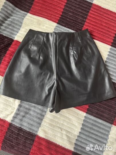 Шорты женские экокожа