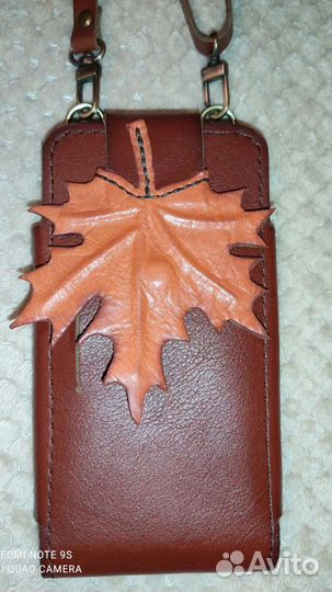 Женская кожаная мини сумочка для Айфона-смартфона