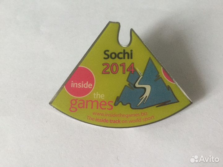 Значок Олимпиада Сочи 2014