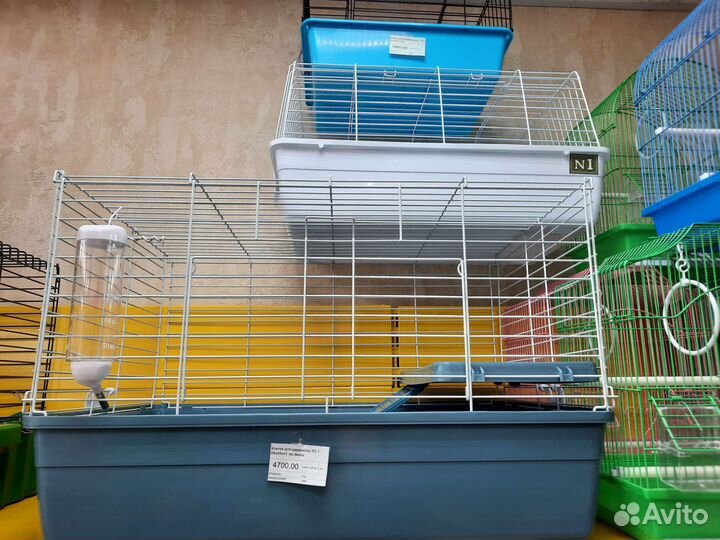 Клетки для грызунов и попугаев новые