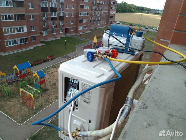 Установка кондиционеров