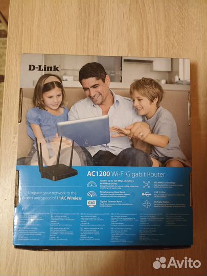 Wi-Fi роутер D-link DIR-825