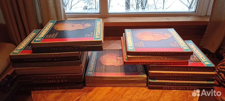 Грампластинки Чайковский полное собрание