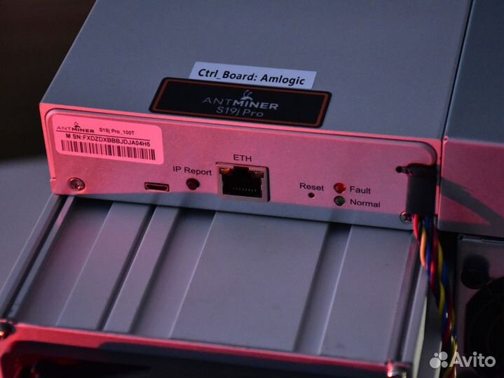 Bitmain Antminer S19j Pro 100th гтд (В наличии)