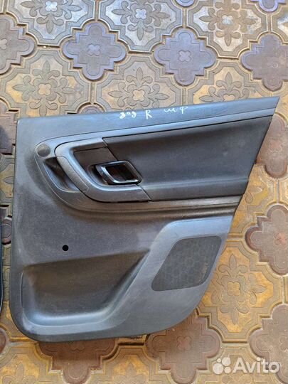 Обшивка двери задний левый Skoda Fabia