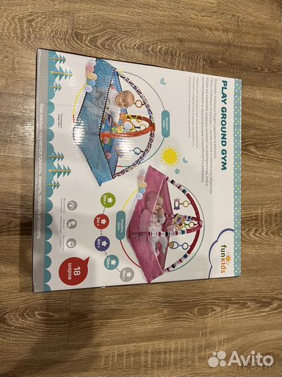 Развивающий коврик для новорожденных