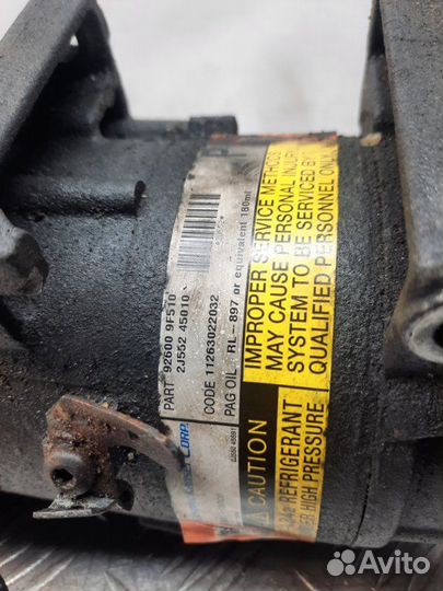 Компрессор кондиционера Nissan Almera хэтчбэк 5