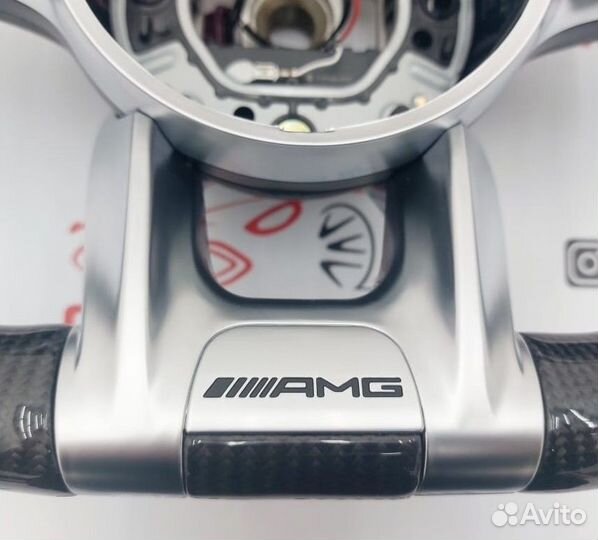 Руль 63 AMG Карбон + кожа на GLC-Class X253/C253