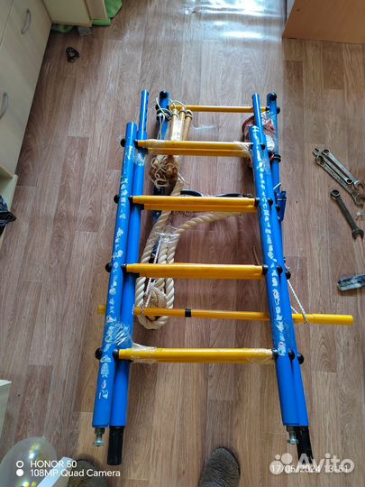 Шведская стенка с турником