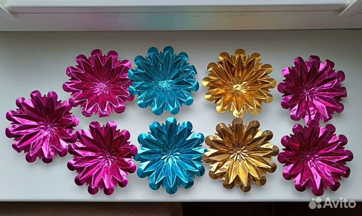 Звезды из фольги СССР