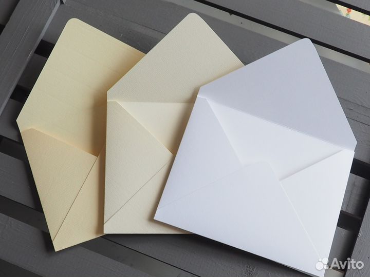 Конверты из дизайнерской бумаги