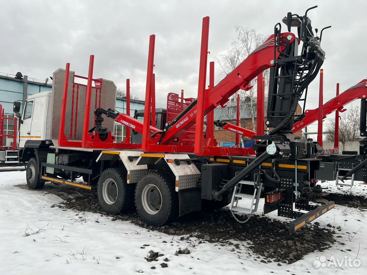 Лесовоз (сортиментовоз) МАЗ 630228-8576-012 с КМУ Palfinger, 2025