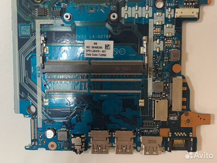Материнская плата ноутбука hp 15-db
