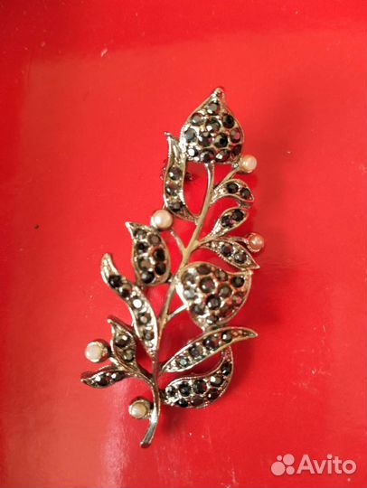 Броши винтажные Чехия