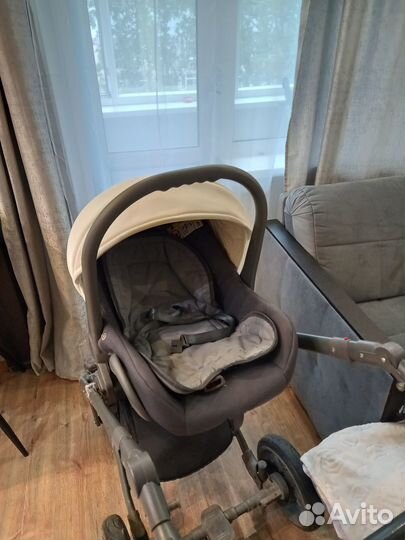 Коляска marco City от Indigo с люлькой-переноской