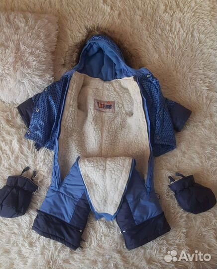 Зимний комбинезон для мальчика