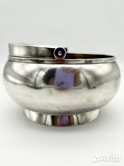 Сахарница серебро 84 проба