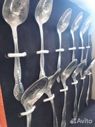 Набор столовых предметов мельхиор СССР