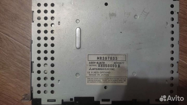 Магнитола штатная Mitsubishi Pajero io