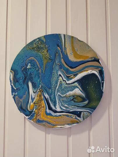 Абстрактная картина. Море