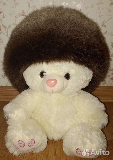 Шапка меховая песец р. 56 3(XL)