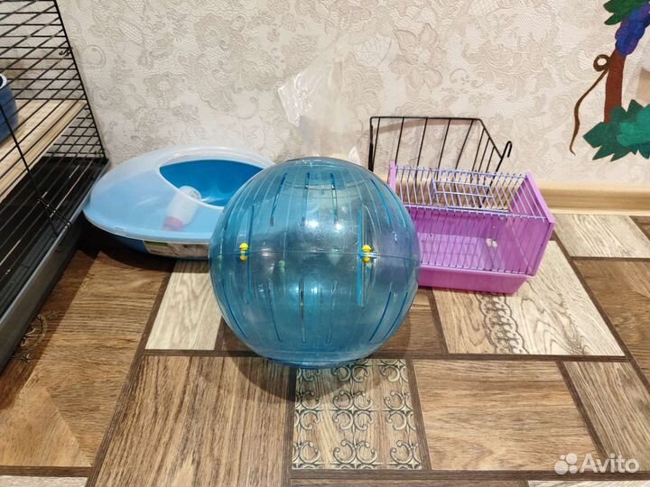 Клетка и все необходимое для шиншилл