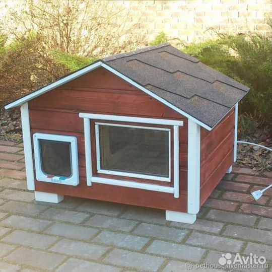 Будка для кошки зимняя