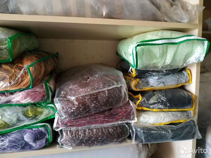 Шторы нитяные кисея