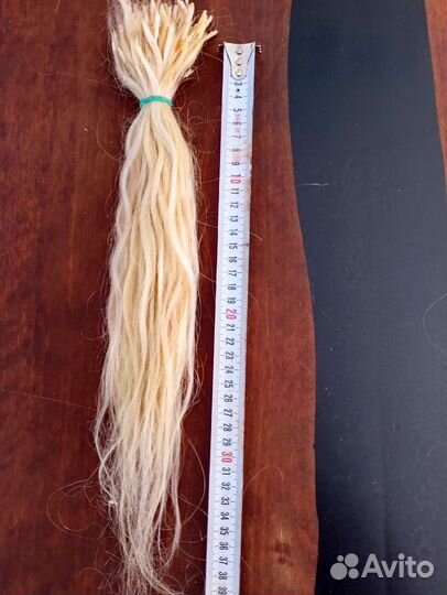 Волосы для наращивания блонд бу